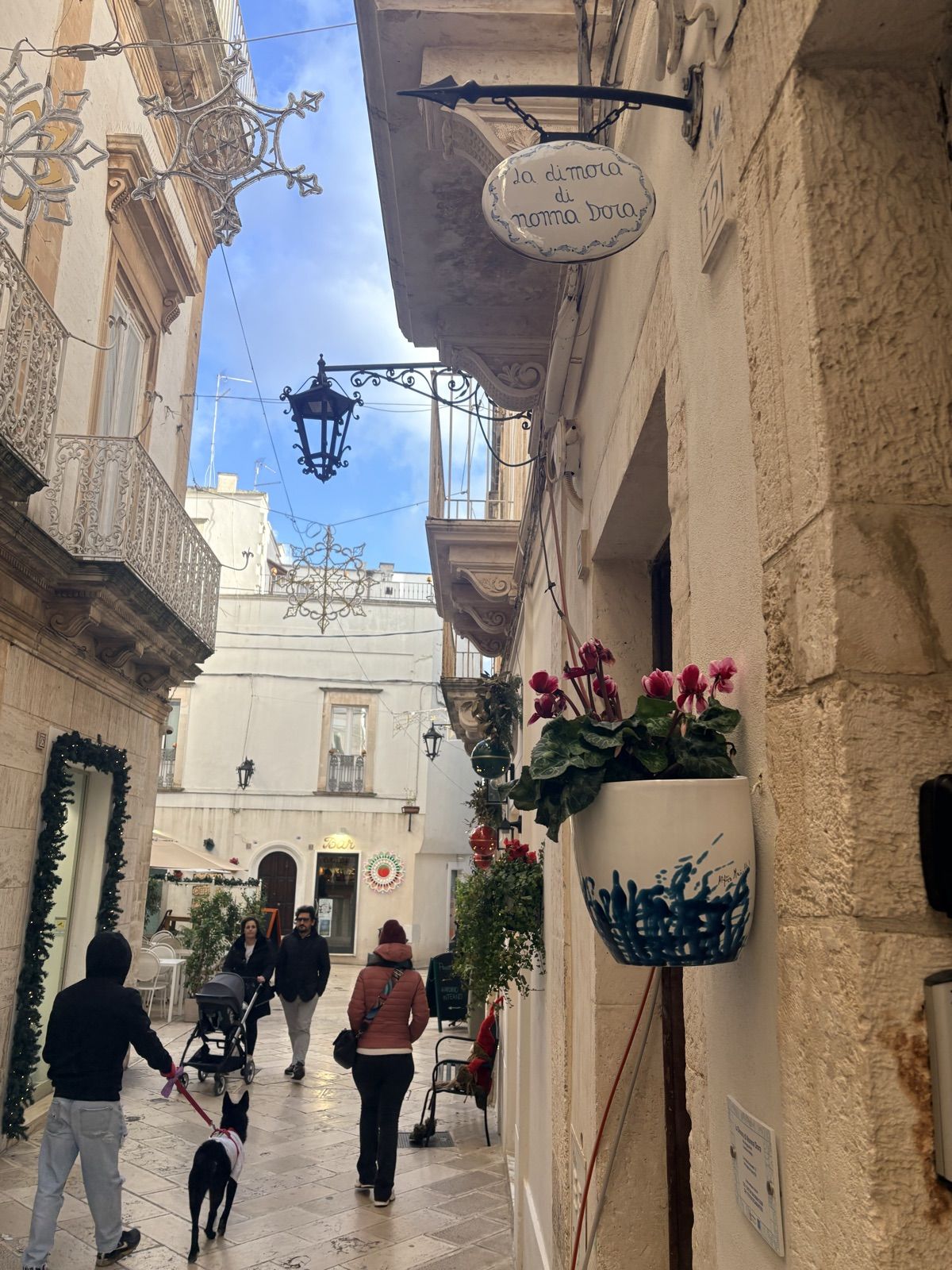 Vicolo del centro storico di Martina Franca