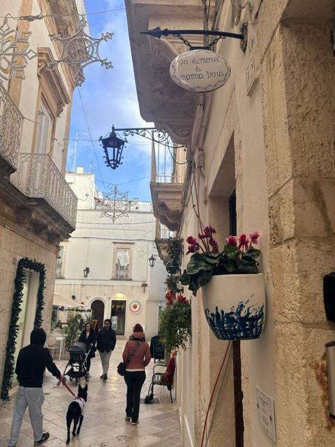 Vicolo del centro storico di Martina Franca